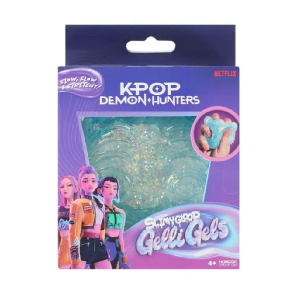 KPop Demon Hunters SlimyGloop Gelli Gels Squeeze Toy-Derpy